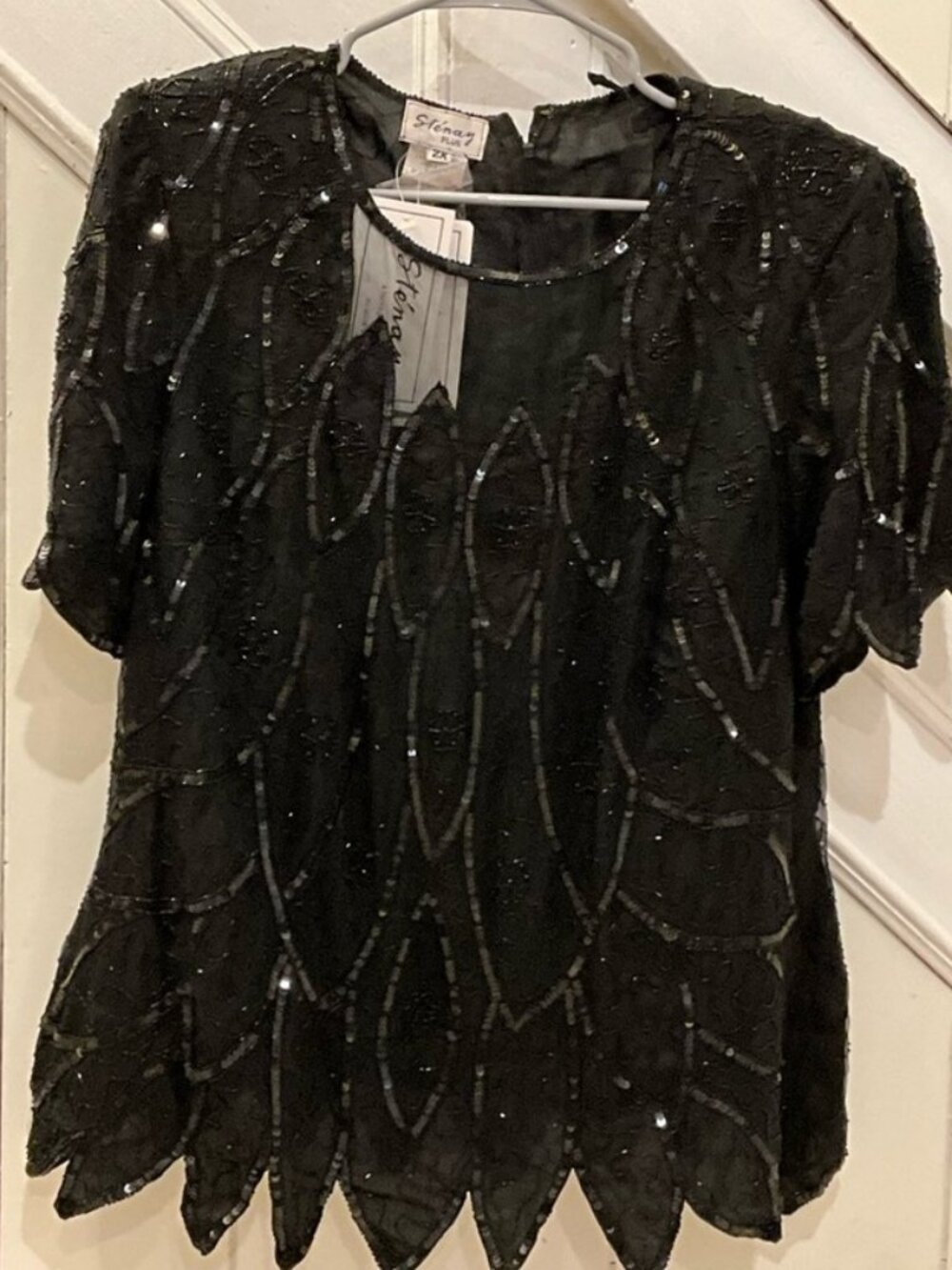 Sequin top